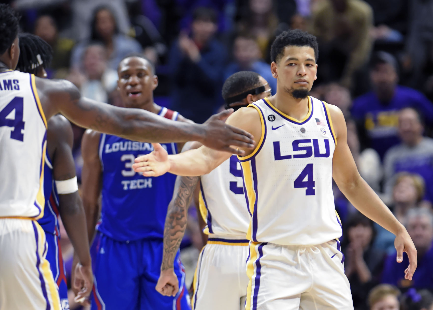 Louisiana Tech LSU Basketball